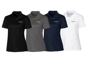 Women's Solid Pique Knit Polo